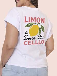 Cropped Feminino Plus Size Liso - Branco - Visão 1