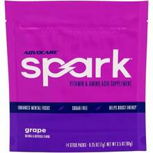AdvoCare Spark Vitamin &Amp; Amino Acid Supplement - Focus &Amp; Energy Drink Powder Mix With Vitamin A, B-6, C &Amp; E - Also Includes L-Carnitine &Amp; L-Tyrosine - Fruit Punch, 14 Stick Packs - Tên hương vịE - Xem 1