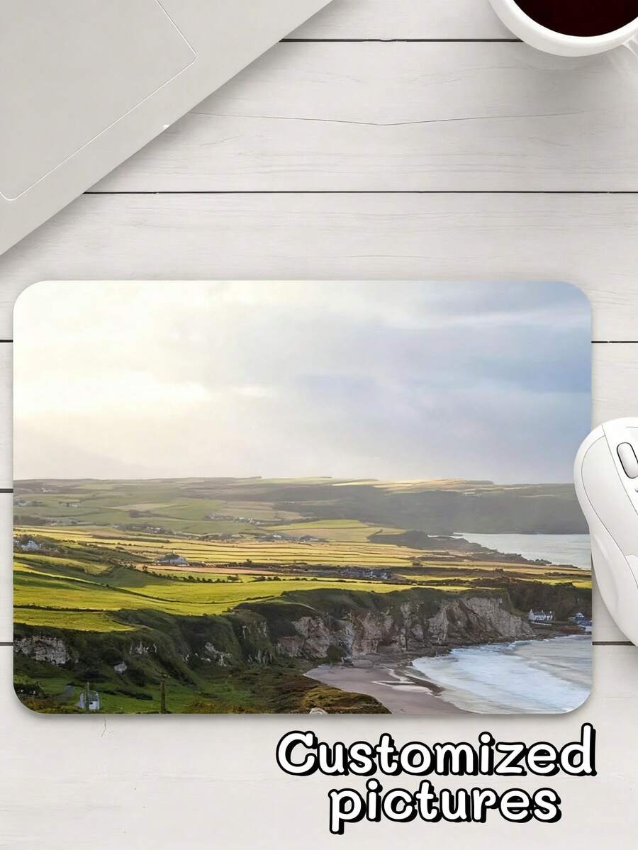 1 件个性化照片鼠标垫、定制照片、徽标或文字鼠标垫、桌面装饰、纪念礼物、同事礼物、定制办公室礼物、创建您自己的定制鼠标垫、圣诞礼物、情人节礼物、周年纪念情侣礼物 - 彩色 - 查看 1