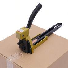 kangten Carton Stapler W/100 Staples For Sealed Boxes, Cartons, Corrugated Cardboard Manual Carton Closing Stapler, 3/4-Inch Corrugated Carton Staple Gun For Closing Cartons, 1-3/8-Inch Crown Corrugated Carton Staple Gun - Black - View 6