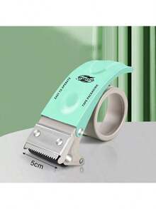 CUTTRSZE 1pc Tape Gun Tape Cutter Tape Packaging Machine, Metal Packaging Tape Dispenser Gun Box Sealing Machine , Suitable For Household And Warehouse Box Sealing,Back To School,School Supplies,Office And Study Supplies/Tapes - Green - View 10