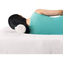 - Almohada de soporte para el cuello, refuerzo cervical con cmodo soporte de espuma viscoelstica para columna vertebral, cuello, espalda, lumbar, funda suave extrable lavable, 18x 4.5 - Almohada de 18" x 3.5" - Ver 5