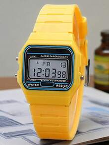 ساعة رجالية موضة ساعات رقمية LED ساعات رياضية عسكرية ساعات معصم عتيقة سوار سيليكون ساعة إلكترونية