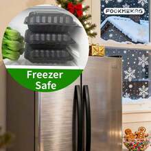 Lunch Box Is Reusable [48 Sets, Black 3 Compartments], Plastic Food Preparation Container, Made Of PP Material, Reusable, Can Be Put In Dishwasher, Microwave Oven & Freezer, Suitable For Food Preparation, Christmas Parties, Halloween Events, Gifts, Kitchen. - 規格 - 查看 4