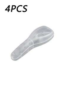 1/2/3pcs Plastic Travel Razor Case Outdoor Camping Business Trip Portable Razor Holder Container Storage Shaving Box (Not Include Shaver) Travel Essentials Travel Accessories Travel Must Haves Beach Vacation Summer Holiday School Accessories Back To School Supplies Stuff