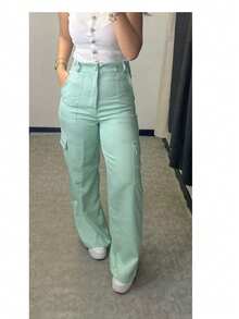 CALÇA ALFAIATARIA CARGO/ CALÇA CARGO/ CARGO PANTS/ CALÇA DESPONJADA/ MODA BLOGUEIRA/ CALÇAS 2025/ CALÇA COM BOLSO