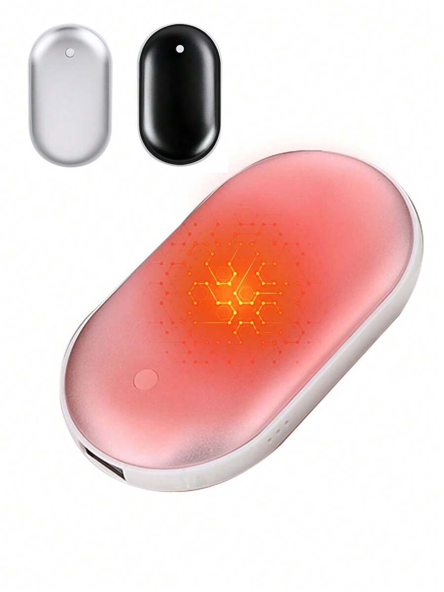 Hand Warmer With Heat On Both Sides Rechargeable Portable Pocket Warmer Long-Lasting Heating Winter Essential For Outdoor Camping & Huntingchristmas Gifts,Hand Warmers,Gifts For Men,Stocking Stuffers,Hand Warmers Rechargeable