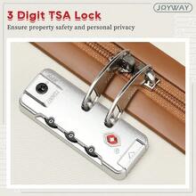 Joyway Juego de equipaje de mano Blanco Carry on luggage Laggage de viaje expandible Hardside con bloqueo Tsa - Conjuntos de 4 piezas Blanco+ (13/20) - Ver 7