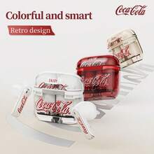 Coca Cola T36S 复古 TWS 无线蓝牙 5.4 半入耳式耳机，超长续航，超轻便携，带麦克风 - 均碼 - 查看 9