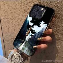 Steins Gate Anime Phone Case Covercompatible with  16,15,14,13,12,11,Pro,XS,Max,Plus,Mini,SE Black Candy Matte Shockproof Cover,Covercompatible with  17 Hülle, 17 pro Hülle, 17 promax Hülle