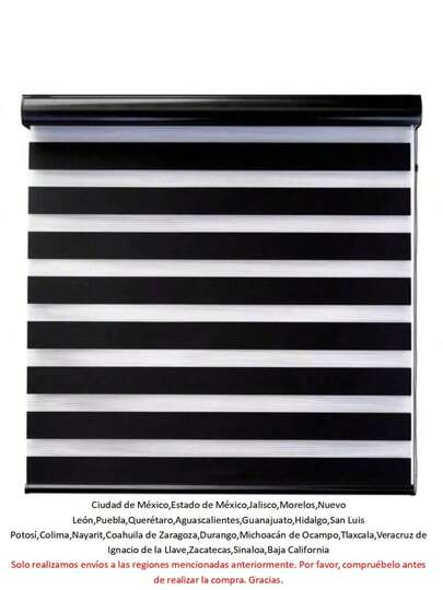 Persiana Doble Capa 80x180 Cm,60*180Cm,100*180Cm Enrollable