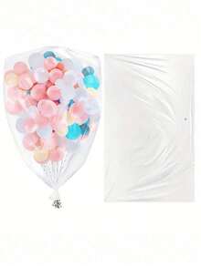 Reusable Thick Balloon Storage Bag, Available In Multiple Sizes, Suitable For Mother's Day, Graduation Ceremony And Other Occasions - Multicolor - View 3
