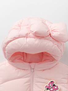 Balabala Young Girl Down Jacket, 2025 Winter, Thick Warm Outerwear - Pink - View 6