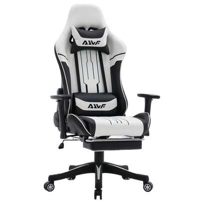 Cadeira gamer, cadeira de escritório, cadeira ergonômica para jogos, apoio de cabeça e lombar, cadeira giratória, assento com almofada grossa