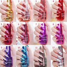 Set 12 Esmalte De Uñas Mirror Fashion Color Efecto Espejo - Multicolor - Ver 2