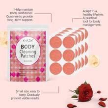 30片温和身体护理贴，天然植物和水果提取物，柔软贴片，适合健身爱好者 - 彩色 - 查看 6