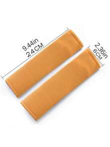 1 件汽车安全带肩垫，创意个性化肩部保护套，安全带保护套，汽车内饰配件，适合所有季节，是送给家人、朋友和同学的绝佳礼物