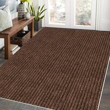 Grand paillasson pour porte d'entrée, tapis d'accueil antidérapant pour entrée intérieure, design avec support, lavable en machine, convient pour la zone d'entrée - Multicolore - Voir 29