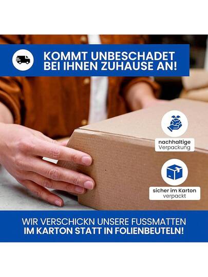 Gentle North High Quality Doormat, Grijs Black, 90x150 Cm, Indoor Outdoor Dirt Trapper Mat, Non Slip, Washable Weatherproof, Entrance Area Runner, Hallway, Thin view 5