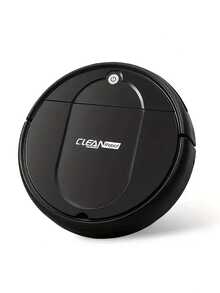 3-In-1 Vacuum Cleaner, Suitable For Floor Cleaning, Pet Hair Removal, Paper Scraps And Garbage Collection. Multifunctional Robot Vacuum Cleaner, 5000Pa Strong Suction Power, 150 Minutes Of Battery Life, Powerful Upgrade - Black - View 8