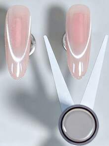 2/1件装新款法式猫眼磁铁，强磁性Y型铁板，适用于猫眼指甲油凝胶 - 3D双头法式猫眼美甲磁铁，XY型法式猫眼美甲磁铁，二合一磁棒美甲凝胶指甲油美甲配件工具套装，猫眼磁铁辅助工具，精准美甲UV磁棒美甲工具，适合家庭DIY美甲沙龙使用