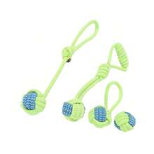Interactive Dog Leash Toy, Suitable For Dogs Of All Sizes To Chew And Interact. Multi-Functional Chew Rope For Indoor/Outdoor Training And Dental Cleaning - Sturdy Pet Accessory - Multicolor - View 12