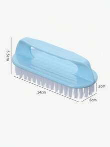 Multi-Functional Portable Household Cleaning Brush: Hard Bristle For Clothes, Washbasin, Shoe, And Board - Includes Handle For Easy Cleaning And Organization - Multicolor - View 7