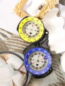 1个50米潜水磁性弹性绳指南针，带夜光防水功能，适用于水下使用 - 彩色 - 查看 3