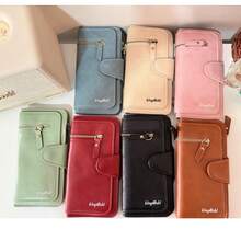 Billetera plegable y portátil para dinero y efectivo, para trabajadores de cuello blanco, mujeres universitarias, trabajo, negocios, desplazamiento, oficina, para aniversario, parejas, regalo de cumpleaños, San Valentín, regalo - Verde - Ver 5