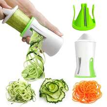 1pc Vegetable Spiral Machine Zucchini Pasta Machine Zucchini Spiral Vegetable Cutter Hand Zucchini Spiral Machine Zucchini Vegetable Pasta Machine - Multicolor - View 1
