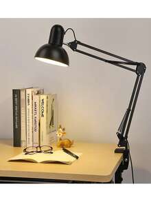 Lámpara Led Metálico Para Escritorio - Negro-1 ud. - Ver 2