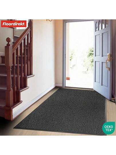 Etm Dirt Trapping Mat, Foot Mat Indoor Outdoor Front Door In Various Sizes (Anthracite Black, 60 180 Cm) view 9