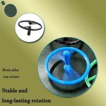 4pcs Hollow Design Suspension Gyroscope, Good Balance, Long Spinning Time, 3-Inch ABS Material In 4 Colors, Suitable For Leisure, Stress Relief, Party Favors, Desktop Decor, Holiday Gifts