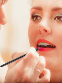 60支/30支/2支装一次性唇彩刷、口红棒涂抹器、一次性指甲刷，多功能女士化妆工具 - 黑色 - 查看 5