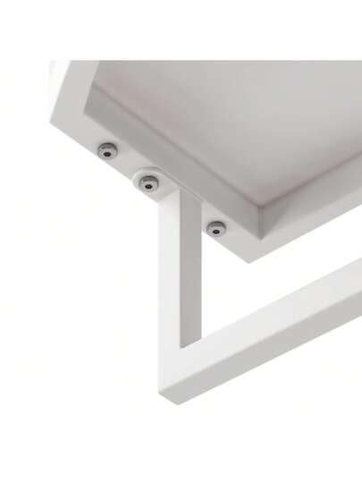 Moderne Arched Glass Two Door Cabinet (60cm) Shatterproof Spiegel out Double Layer Storage, Open Shelf Towel Rack Entryway, Living Room, Bathroom Dining Room view 9