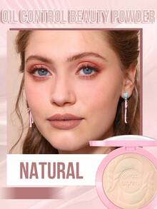 MISSLYN控油蜜粉，控油粉饼，粉饼，定妆粉饼，持久粉饼，定妆粉饼，面部蜜粉饼，纯素，无动物实验 - #10N Natural - 查看 6