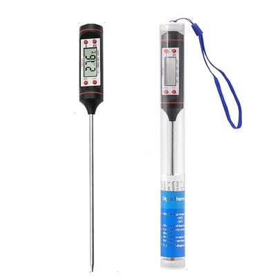 Milk Powder Liquid Barbecue Baking Kitchen Thermometer Food Pen-Style Probe Temperature Gauge Digital Electronic Temperature Pen 1pc