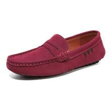 48 Large Size Spring Summer New Casual Men's Shoes Loafers Slip-On Driving Shoes Sneakers Men - ss2588紅色 - 查看 7