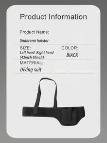 Funda para pistola en el pecho, funda universal para portar armas de forma oculta, adecuada para cubiertas protectoras de tamaño grande, mediano y pequeño, así como para fundas de pistola de tamaño similar. - Multicolor - Ver 3