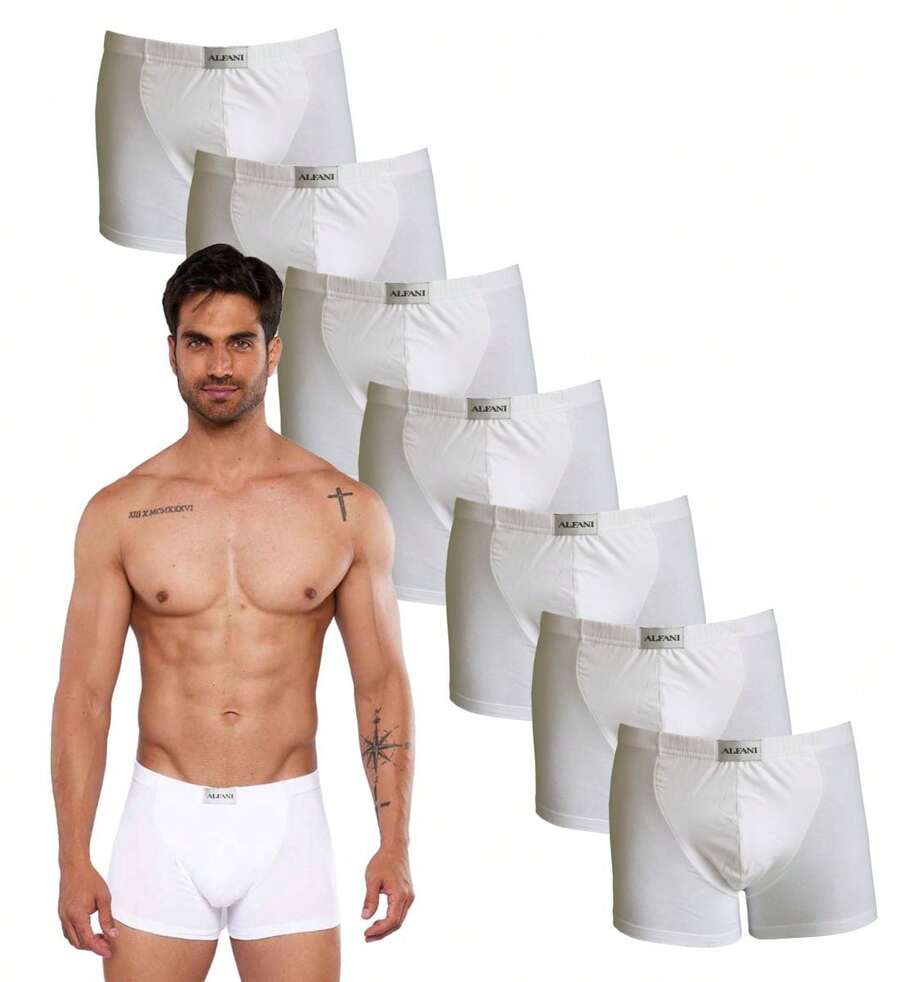 Men Trunks - White - View 1