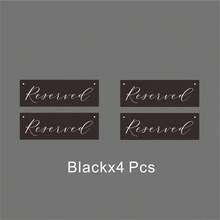 Modern Acrylic Wedding Reserved Sign, Banderole Wedding Reserved Sign, Reserved Wedding Gifts, Wedding Chair Sign Decor, Reserved Table Decor, Acrylic Wedding Sign, Wedding Decor