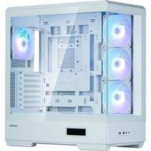 Zalman P50 DS 全景電腦機殼（白色） - 白色 - 查看 1