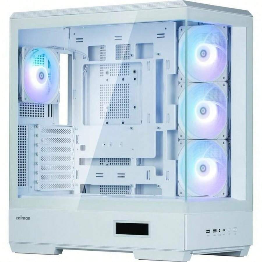 Zalman P50 DS 全景電腦機殼（白色） - 白色 - 查看 1