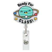 1pc Planet Rainbow Rocket Retractable Acrylic Clip Pen, For Teachers & Students - Multicolor - View 10