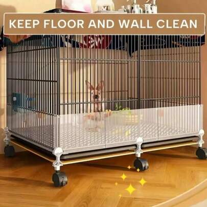 12 peças de divisórias transparentes para animais de estimação, revestimento para gaiolas de animais de estimação, barreira de proteção contra manchas de urina de hamster