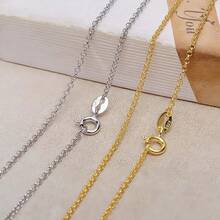 925 银项链，男女皆宜，时尚精美珠宝礼物