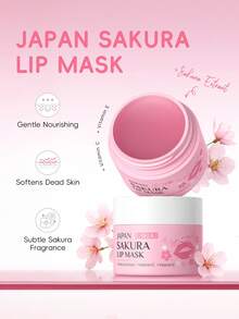 1 Set LAIKOU Christmas Skincare Set,(Japan Sakura Mud Mask 5g *3+Japan Sakura Eye Serum 15ml+ Janpan Sakura Cleanser 50g+Japan Sakura Essence Cream 30g+Japan Sakura Sleeping Face Mask 3g *3+Japan Sakura Moisturizing Mask 25g*3+Japan Sakura Serum 17ml+Japan Sakura Lip Mask 15g - Facial Care - View 11