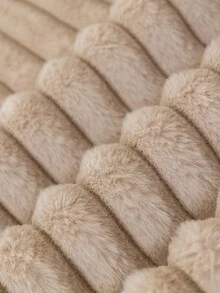 1pc Thick Plush Sofa Cushion Cover, All-Season Sofa Seat Protector, Modern Minimalist Anti-Slip Sofa Slipcover, Dust-Proof And Washable, Khaki Soft And Fade-Resistant, Pet-Friendly, Fits L-Shaped Sofa And 1/2/3/4-Seater Sofas - Khaki - View 9