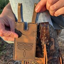 Novelty Western Boots Wallet - With Snap Button, Compact And Portable Small Wallet, Women's Multifunctional Storage Wallet, Unique Card Holder, Card Case, Coin Purse, Mini Wallet, Perfect For Going Out, Dancing, And Daily Use - Nâu sẫm - Xem 8