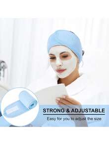 1个纯色浴室发带 - 黑色 - 查看 5